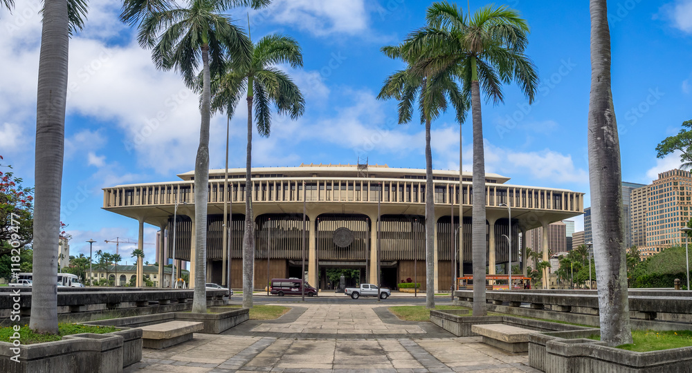Hawaii State Legislature in Honolulu Hawaii. Hawaii State Legislature in Honolulu Hawaii.