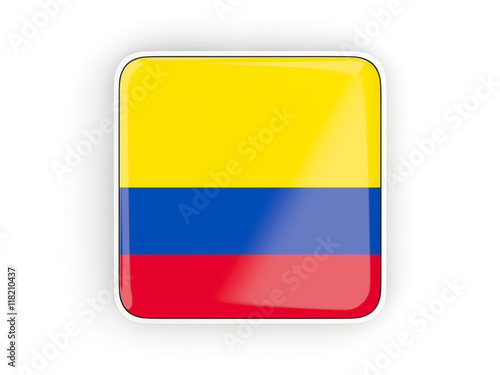 Flag of colombia, square icon Free Download Flag of colombia, square icon - GFXLoad