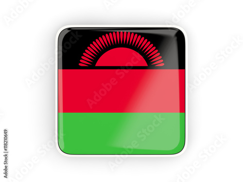 Flag of malawi, square icon Free Download Flag of malawi, square icon - GFXLoad