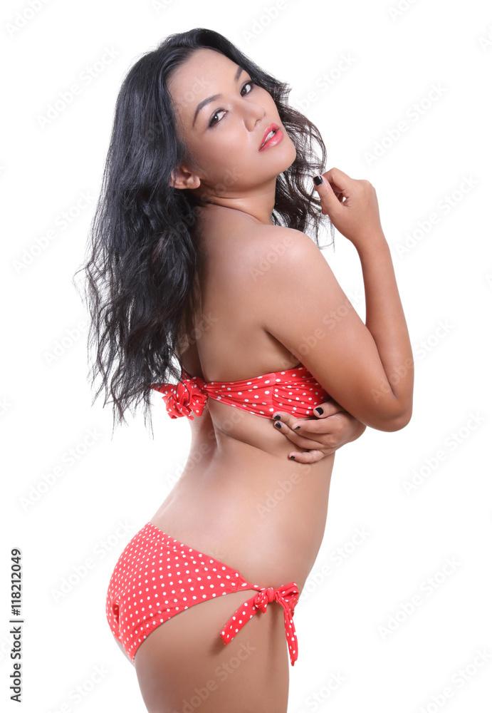 Fototapeta premium woman and bikini