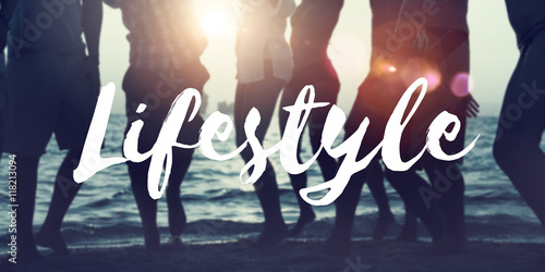 Obraz na plátne Lifestyle Culture Way of Life Interests Passion Habits Concept