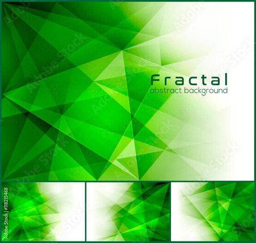 Fractal abstract background