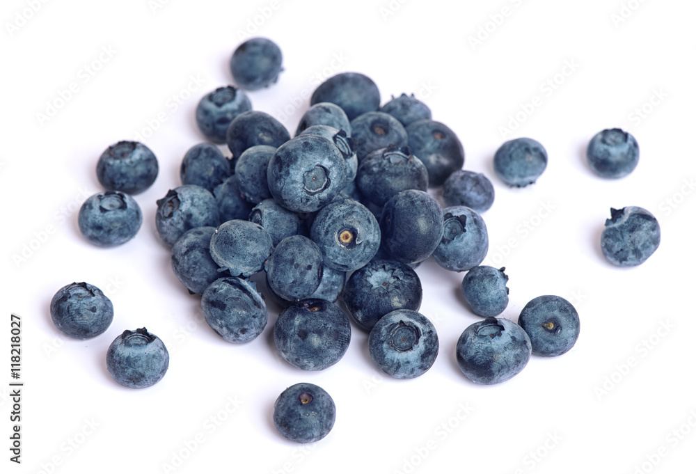 blueberries isolated on white blueberries isolated on white