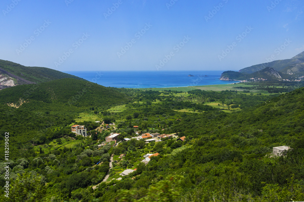 Montenegro - picturesque country on the Adriatic Coast