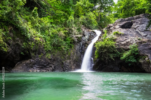 scenic at Jedkot waterfall in Thailand
