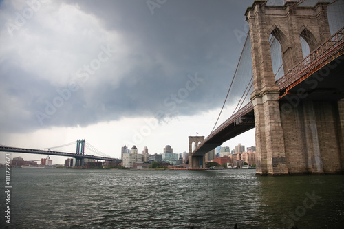 Brooklyn and Manhattan bridges  New York City