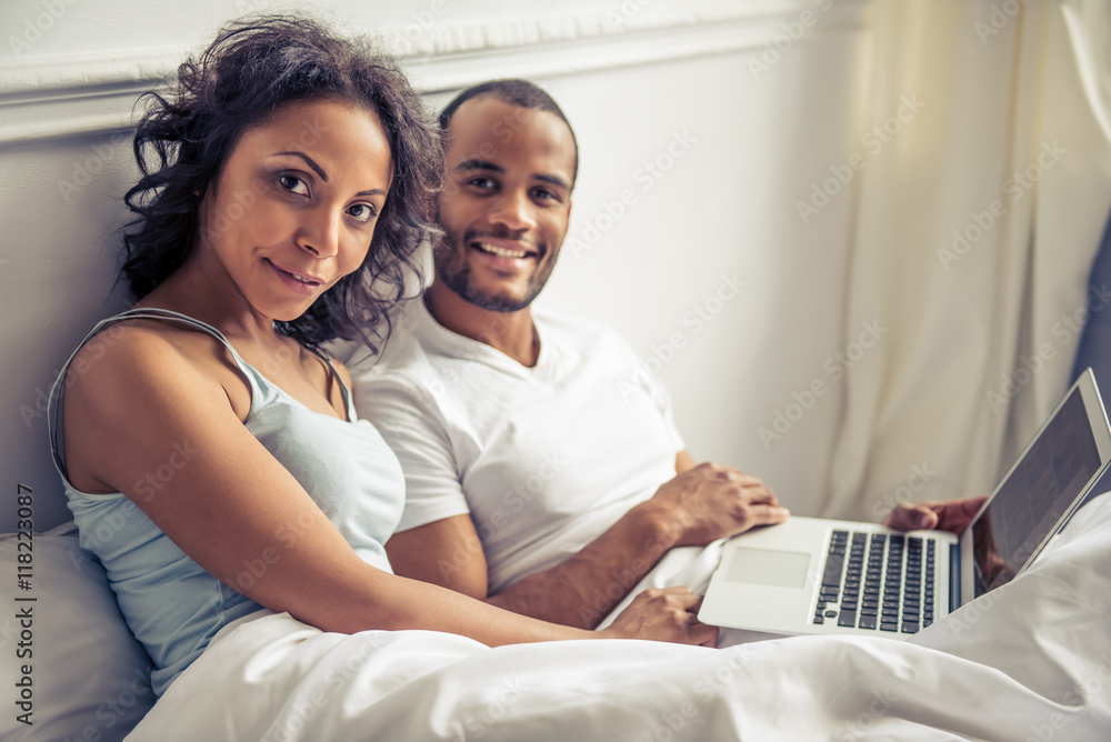 Afro American couple Afro American couple