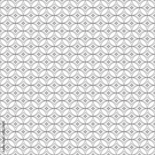  Monochrome background.  Endless abstract backdrop.  Geometric  seamless texture.  Modern repeating illustration.  Black and white pattern. .