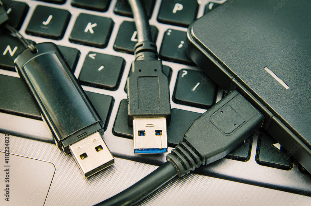 laptop and usb laptop and usb