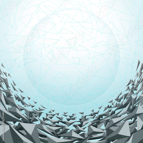 Triangles abstract backgraund