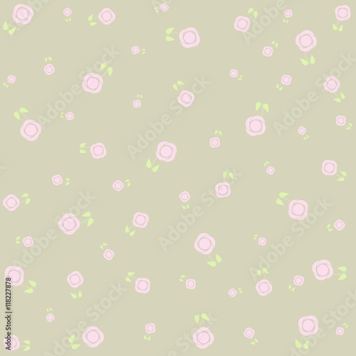 Floral background pattern