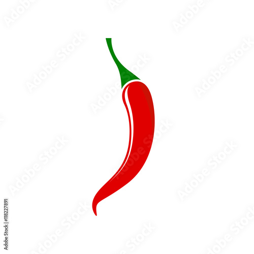 Red hot chili pepper - Vector 