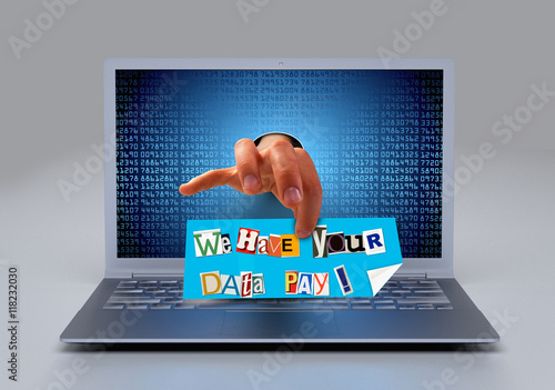  ransomware Ransom note - blackmail