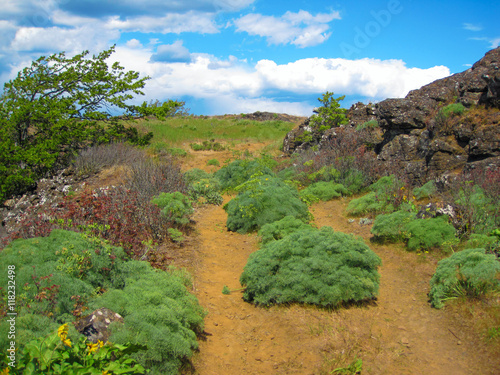 Columbia river. A beautiful view from panaroma view point photo