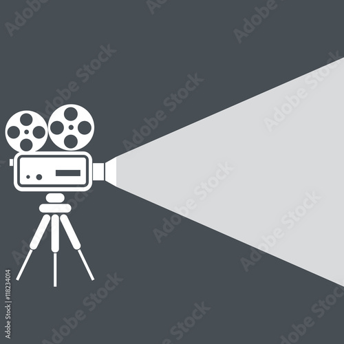 Movie projector icon