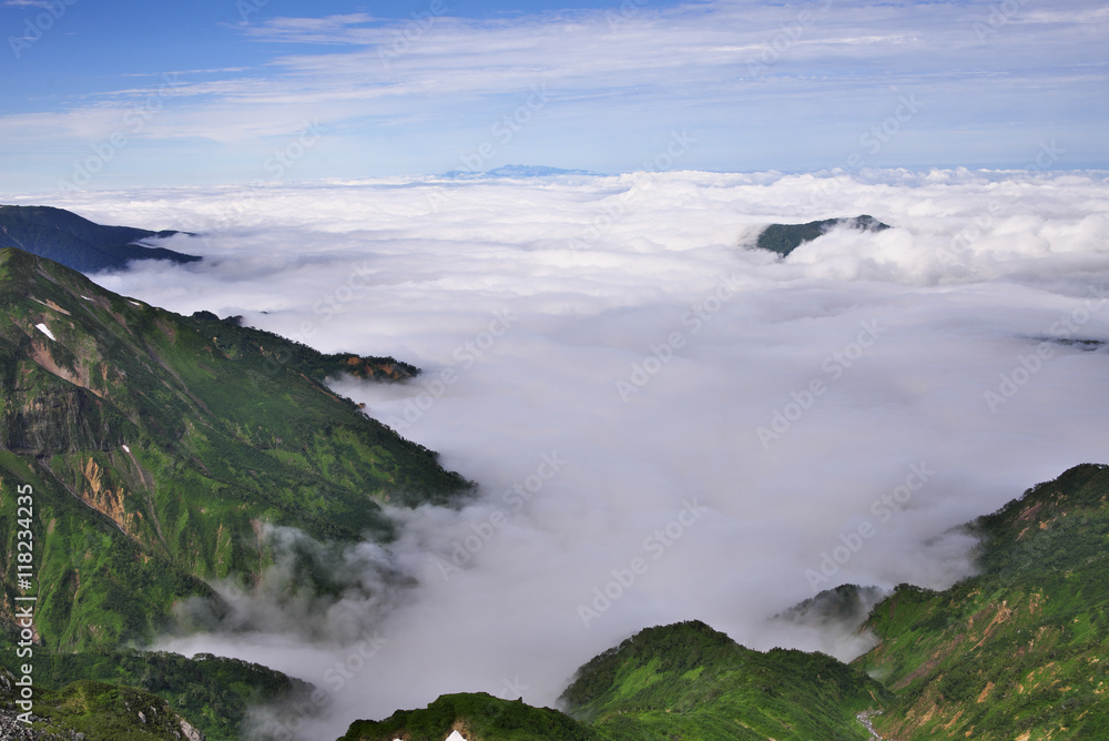 雲海(sea of clouds)