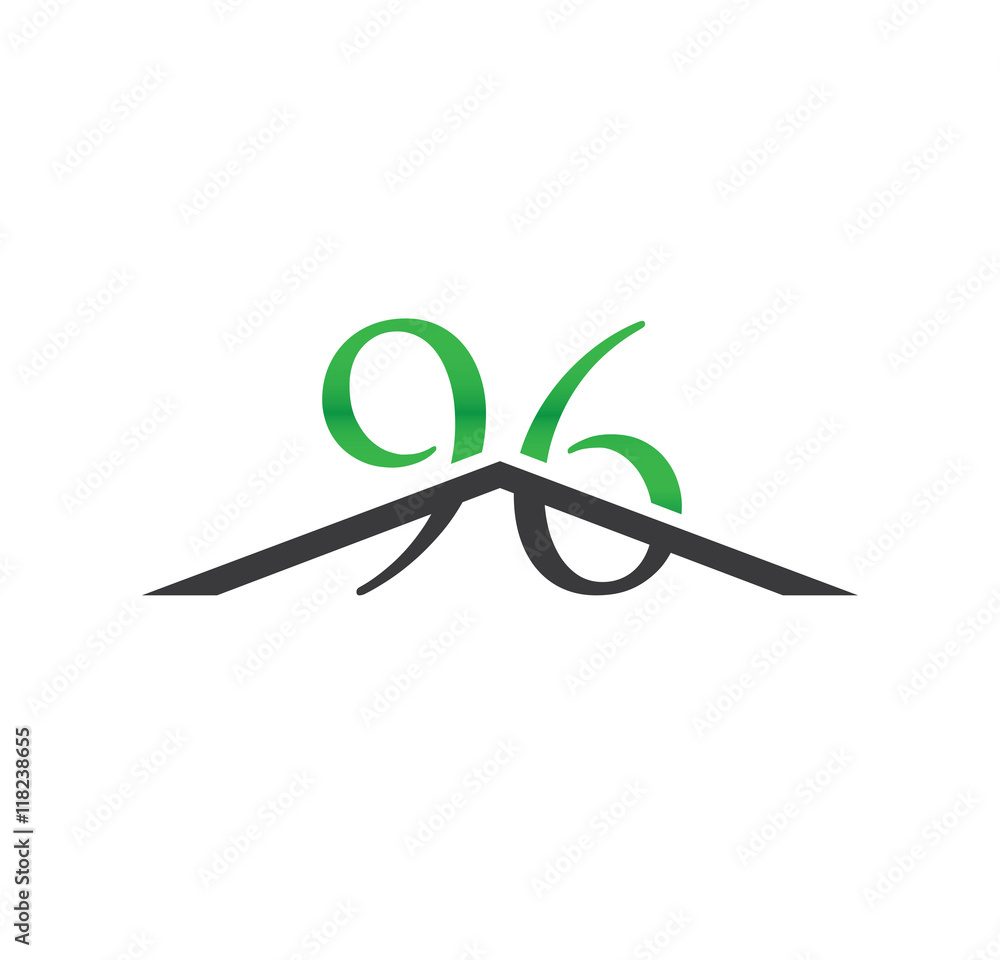 96 green initial 96 green initial