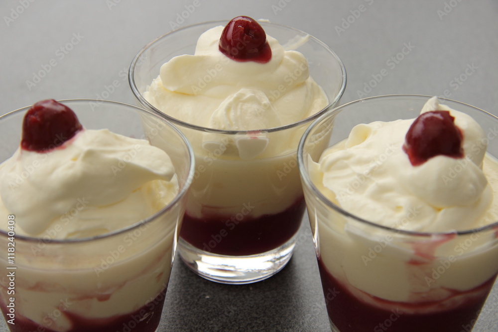 Quarkdessert Quarkdessert
