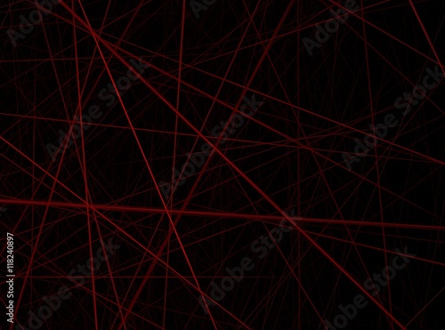 Red laser background