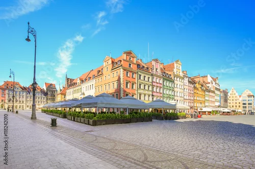 Naklejka na ścianę Wroclaw / Stare miasto