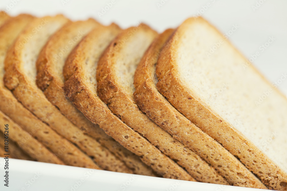 Close up of a group of rusks Stock Photo | Adobe Stock