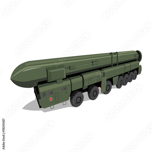 Russian (soviet) mobile ballistic missile system