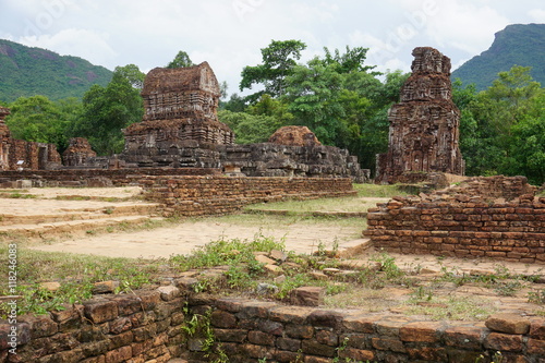 The My Son temple complex in central Vietnam