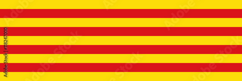 Katalanische Flagge photo
