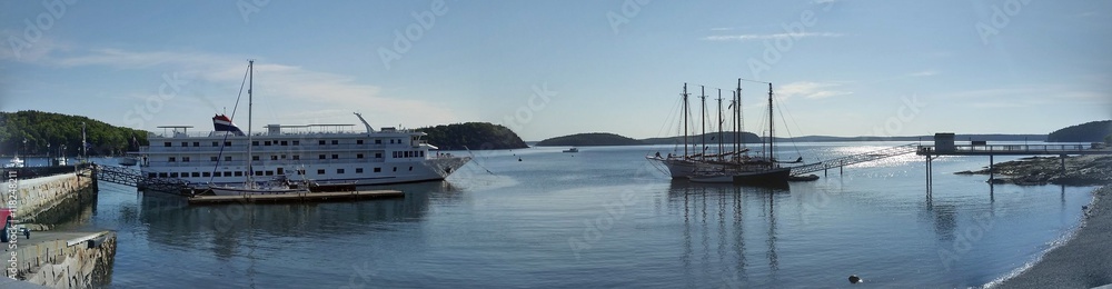 Boats in Bar Harbor, Maine