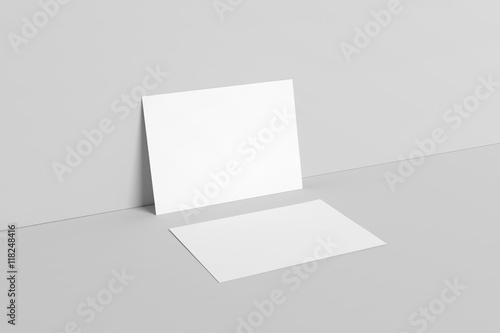 A6 Flyer / Postcard / Invitation Mock-Up