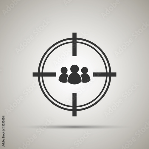target audience icon.