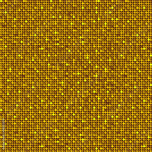 Background with shiny gold sequins.