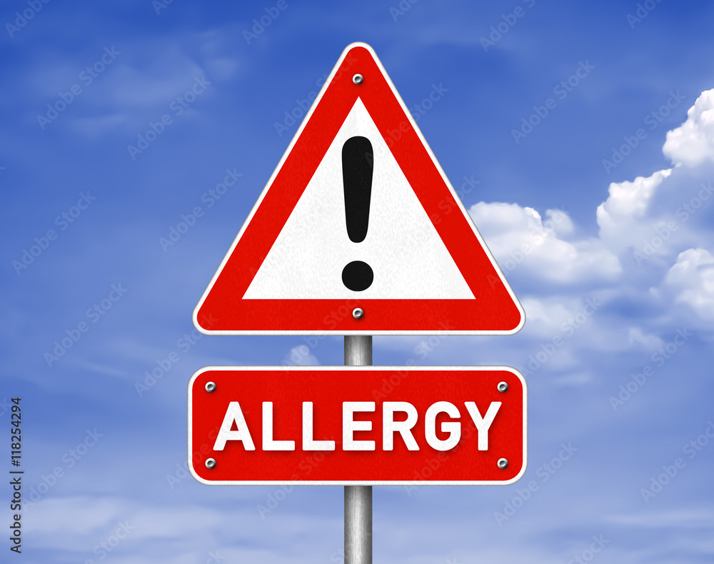 Allergy illustration Allergy illustration