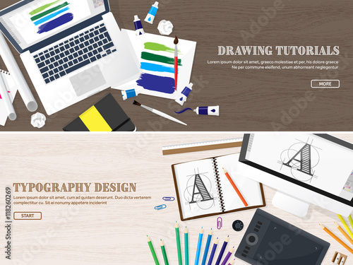 Graphic web design. Drawing and painting. Development. Illustration, sketching, freelance. User interface. UI. Computer, laptop.Typewriting.