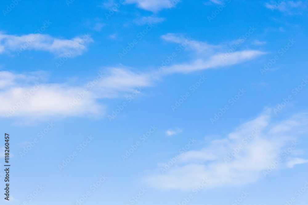 Clear blue sky with cloudy as a background wallpaper, pastel sky wallpaper