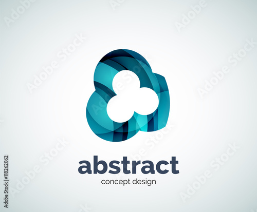 Photos Vector abstruse shape logo template
