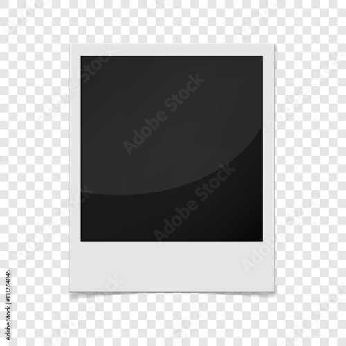Realistic photo frame icon. Universal photo frames icon to use for web and mobile UI vector illustration