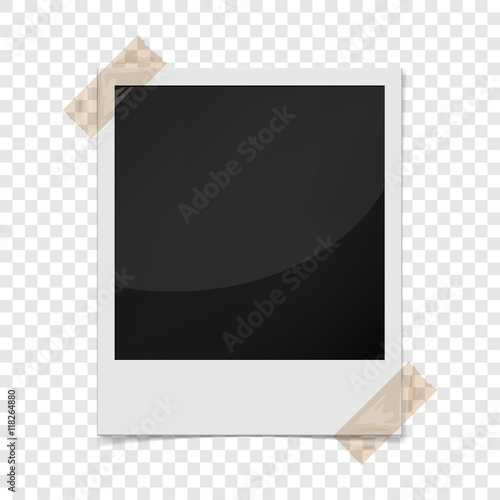 Realistic photo frame icon. Universal photo frames icon to use for web and mobile UI vector illustration