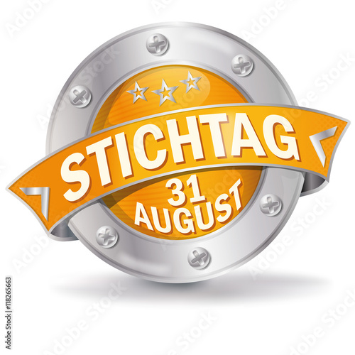 Button Stichtag 31. August