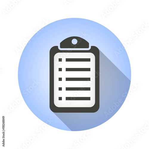 Checklist vector icon.