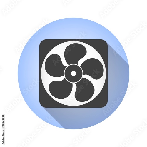 Fan vector icon.