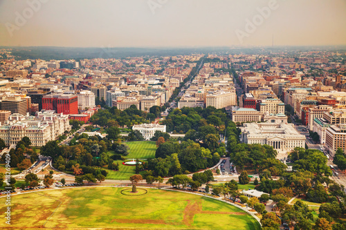 Obraz na płótnie Washington, DC cityscape w salonie