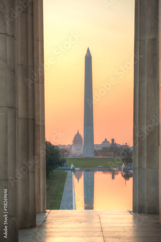 Φωτογραφία Washington Memorial monument in Washington, DC