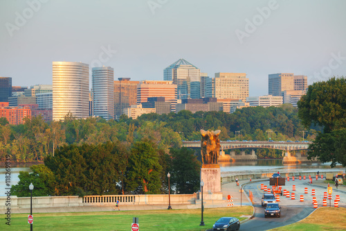 Obraz na płótnie Washington, DC cityscape w salonie