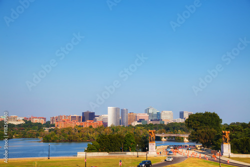Obraz na płótnie Washington, DC cityscape w salonie