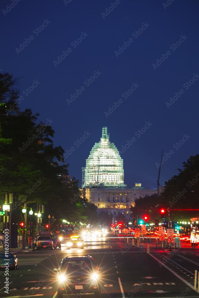 State Capitol building in Washington, DC