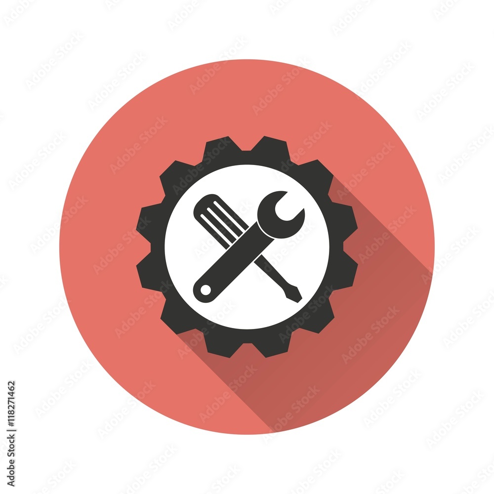 Tool vector icon. Tool vector icon.