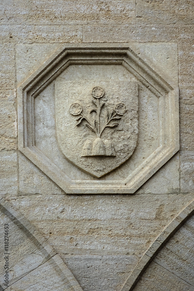 Neo-gothic style Government House (Palazzo Pubblico). San Marino