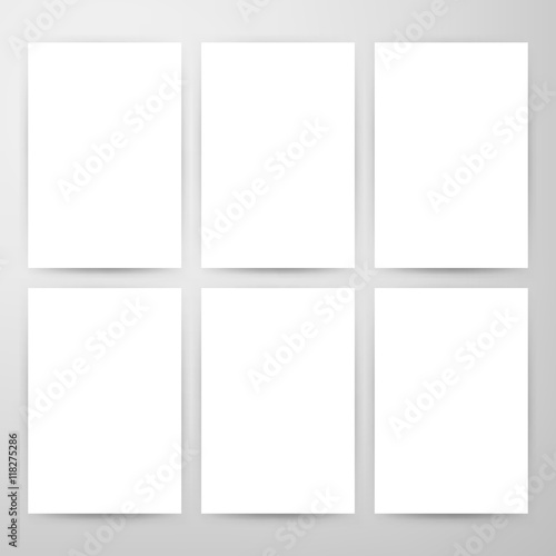 Blank Posters Mockup Template