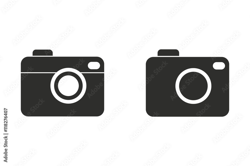 Photo - vector icon. Photo - vector icon.